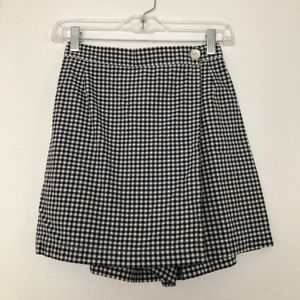 Vintage gingham skort